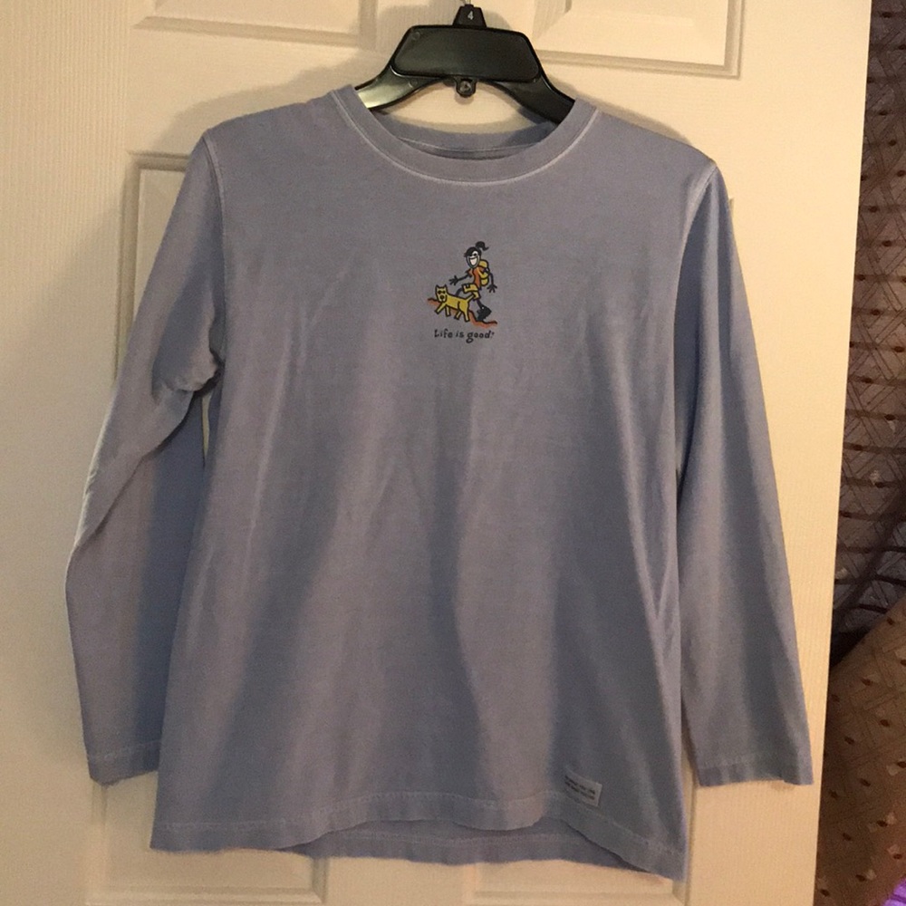 Life is good long sleeve t-shirt